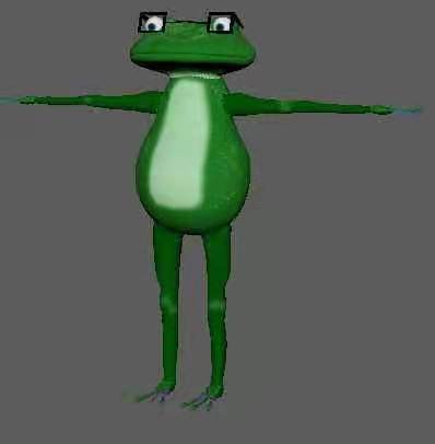 An image of a frog